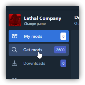Get Mods in the mod launcher